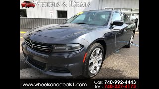 2017 Dodge Charger SE AWD with a 3.6L engine