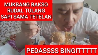 BAKSO RUDAL SAMA TULANG SAPI PLES TETELAN PEDAS MANTAP BANGET POKONAMAH BOLEH DI COBA