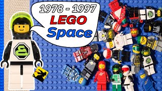 LEGO Space Timeline -1978 to 1997 - From "Futuron" to "Classic Space" to "Ice Planet" and more!