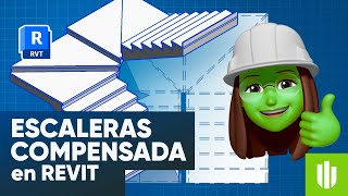 Escalera compensada en Revit: Tutorial Arcux paso a paso