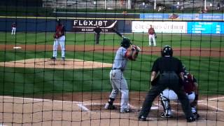 Yankees pitching prospect Luis Severino strikes out a Triple A batter