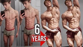 САМАЯ невероятная ТРАНСФОРМАЦИЯ В МИРЕ.David Laid 6 Year Natural Transformation 13-19