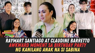 Raymart Santiago At Claudine Barretto Awkward Moment Sa Birthday Ng Anak Nila Na Si Sabina!