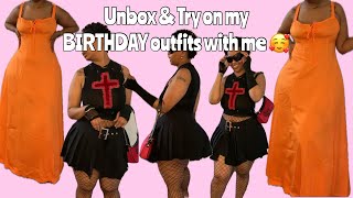 Unbox and tryon my BIRTHDAY OUTFITS with me 🥳🥳 TAURUS SEASON ♉️