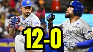 Magallanes logra una paliza histórica contra Tiburones en el Día Inaugural de la LVPB