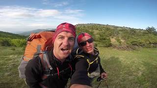 Bivouak fly in the mountains of Crimea ( Day 2)