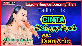 CINTA DI ANGGEP SEPELE " DIAN ANIC ||  LAGU TARLING CERBONAN POPULER