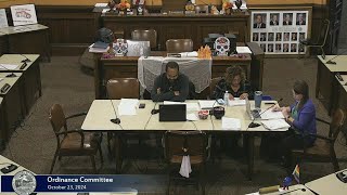 Ordinance Committee 10/23/2024