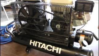 Hitachi GX160 Gas Air Compressor Review