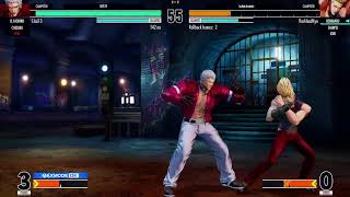 KOF XV Playing Ranked Matches current position 42