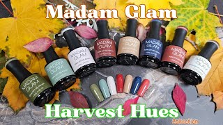 NEW Madam Glam  Harvest Hues November Collection |  Madam Glam Gel Polish Review