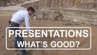 Beach Walk Insights - What Makes a Good Presentation?