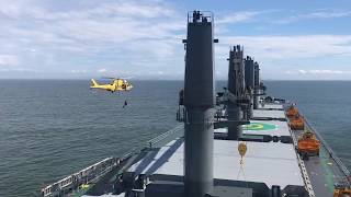 Pilot on board  California /USCG Helicopter