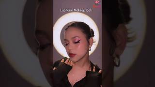 Step-By-Step Euphoria Inspired Makeup Tutorial | Rhinestone Makeup Look | Myntra #Shorts