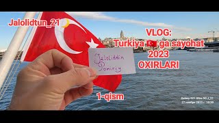 Vlog: Turkiya🇹🇷ga sayohat | 17.11.2023 | Moscow🇷🇺(Ish yuzasidan)//@Jalolidtun_21🌙 1-qism