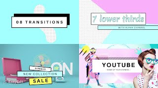 Videohive - Beauty Youtube Design Pack V3 - 21097856 - After Effects template ( Free Download )