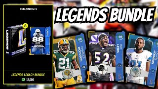 LEGENDS BUNDLE FOR CALVIN JOHNSON CHARLES WOODSON AND RAY LEWIS | MADDEN ULTIMATE TEAM 24 BUNDLE