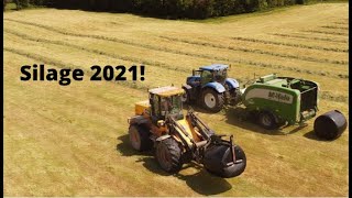 Silage 2021~bailing,raking,drawing