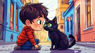 Song for Kids - Black Cat -  Nursery Rhymes & Kids Songs #cartoon #kids