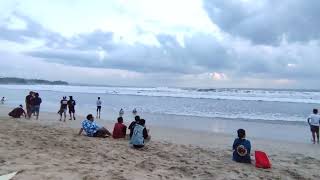 pantai kuta bali, free background video