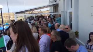 Cheers at Annalise Murphy's Yacht Club