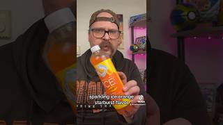 Sparkling Ice Orange Starburst food review!