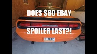 2014 Dodge Challenger Aftermarket Spoiler Update