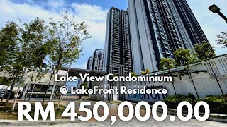 Projek Terbaru !! NEW Show Unit  !! LakeFront Residence | New Tower For Sale | 13XX SQFT