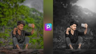 Picsart dark black photo editing | picsart dark background editing | Photo Editing