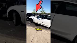 Repo Man vs Woman in Tesla 😅