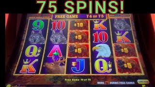 Buffalo Link - Multiple $1K Tickets!!! 75 SPINS!!!  #buffalolink #buffalo #slots