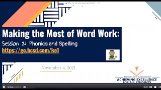 Making the Most of Word Work: Part 2