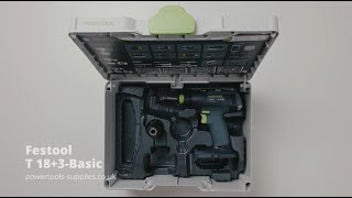 Festool T 18+3-Basic - 576448