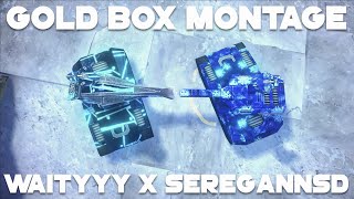 Tanki Online - SeregaNNSD x Waityyy - Collab Epic Gold Box Montage! Insane Catches!