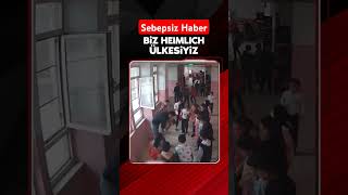 Biz Heımlıch Ülkesiyiz İlkokul Çocuğunun Hayatı Kurtuldu#sondakika #gündem #haber #haberler #türkiye