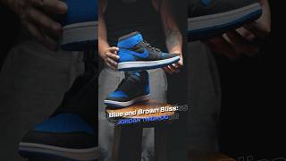 Blue and brown bliss: Elevate your style with the Air Jordan 1 High OG “Royal Re-imagined”