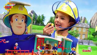 Jucarie Simba Statie de pompieri Fireman Sam, Sam Ultimate Firestation XXL