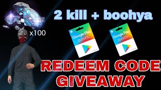 FREE FIRE LIVE REDEEM CODE GIVEAWAY | IND VS BAN  CUSTOM 😍