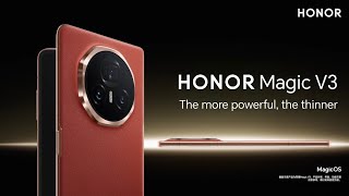 HONOR Magic V3: The more powerful, the thinner | Official Introduction (Eng sub)