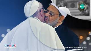 A deep fraternal relationship between the two greatest religious leaders in the world...