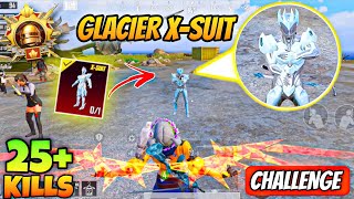 😱 OMG !! GLACIER X-SUIT GAVE OPEN CHALLENGE TO ME | WINNER WINNER CHICKEN DINNER WITH BAAGHI PLAYS