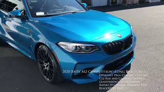 DTLRSHP 44 - 2020 BMW M2 Competition (Long Beach Blue) | Ceramic Coating & Ceramic Tint Best Choice?