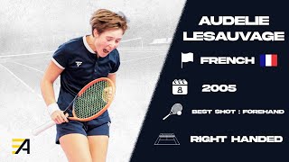 Audelie Lesauvage - College tennis recruiting video