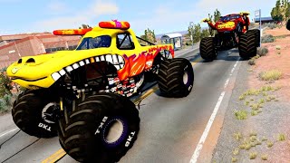 HOT WHEELS MONSTER TRUCK RACING VIDEOS MOSTER GAMING