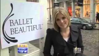 The Today Show Australia gets Ballet Beautiful with Mary Helen Bowers!