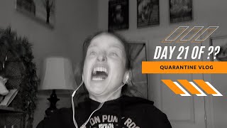 Quarantine Vlog Day 21 | mental health/cowashing updates, push backpack workout, impersonating greg