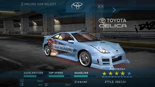 NFS Underground - Multiplayer Preset Cars