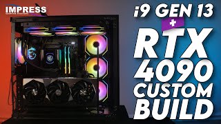 Custom Build PC with i9 13th Gen and RTX 4090 Great for 3D Rendering, AutoCad, Revit Houston