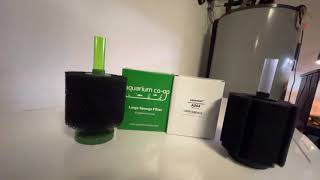 Aquarium Co-op Sponge Filter v. “Amazon” Sponge Filter...which is BETTER? Part 1