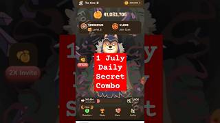 Today memefi secret combo 1 July | memefi secret tap combo level 3 #memeficoin #memefi